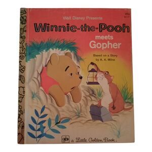 Winnie-the-Pooh Meets Gopher Little Golden Book